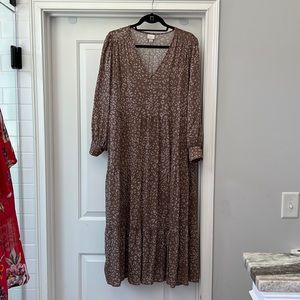 Cheetah print dress
